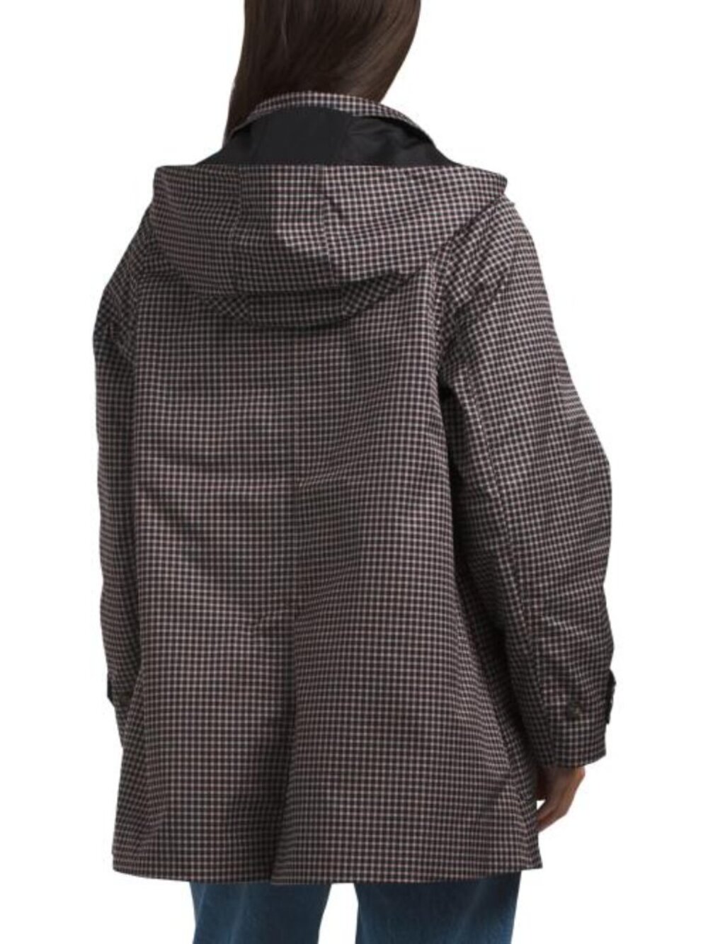 BERNARDO Gingham Raincoat - Picture 2 of 4